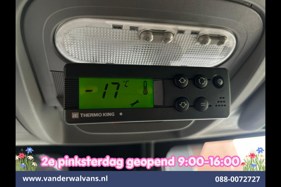 Renault Master 2.3 dCi 136pk L2H2 Koelwagen Thermoking V-300 MAX Vriezen -20°C tot verwarmen + 20°C Dag + Nacht Euro6 Airco | Navigatie Camera, 2500kg Trekhaak, Cruisecontrol, LED, Parkeersensoren, Bijrijdersbank