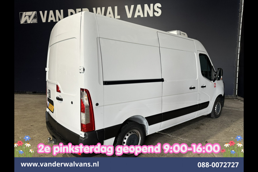 Renault Master 2.3 dCi 136pk L2H2 Koelwagen Thermoking V-300 MAX Vriezen -20°C tot verwarmen + 20°C Dag + Nacht Euro6 Airco | Navigatie Camera, 2500kg Trekhaak, Cruisecontrol, LED, Parkeersensoren, Bijrijdersbank
