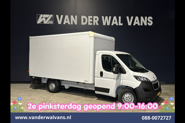 Peugeot Boxer 2.2 BlueHDi 141pk Bakwagen 436cm Lang Laadklep Euro6 Airco | Cruisecontrol | 1085kg laadvermogen Bijrijdersbank.