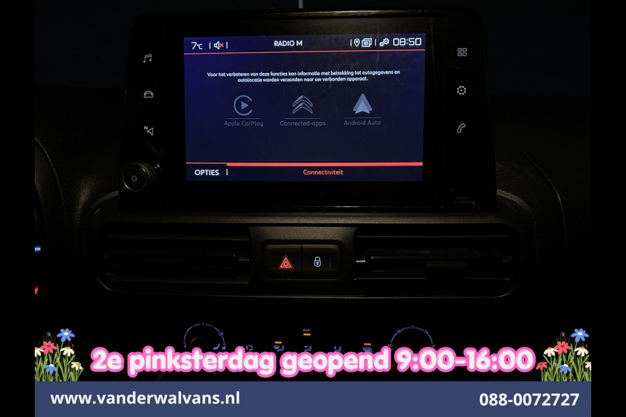 Citroën Berlingo 1.2 PureTech 131pk Automaat **Benzine** L1H1 inrichting Euro6 Airco | Navigatie | Camera Apple Carplay, Cruisecontrol, Android Auto, Parkeersensoren