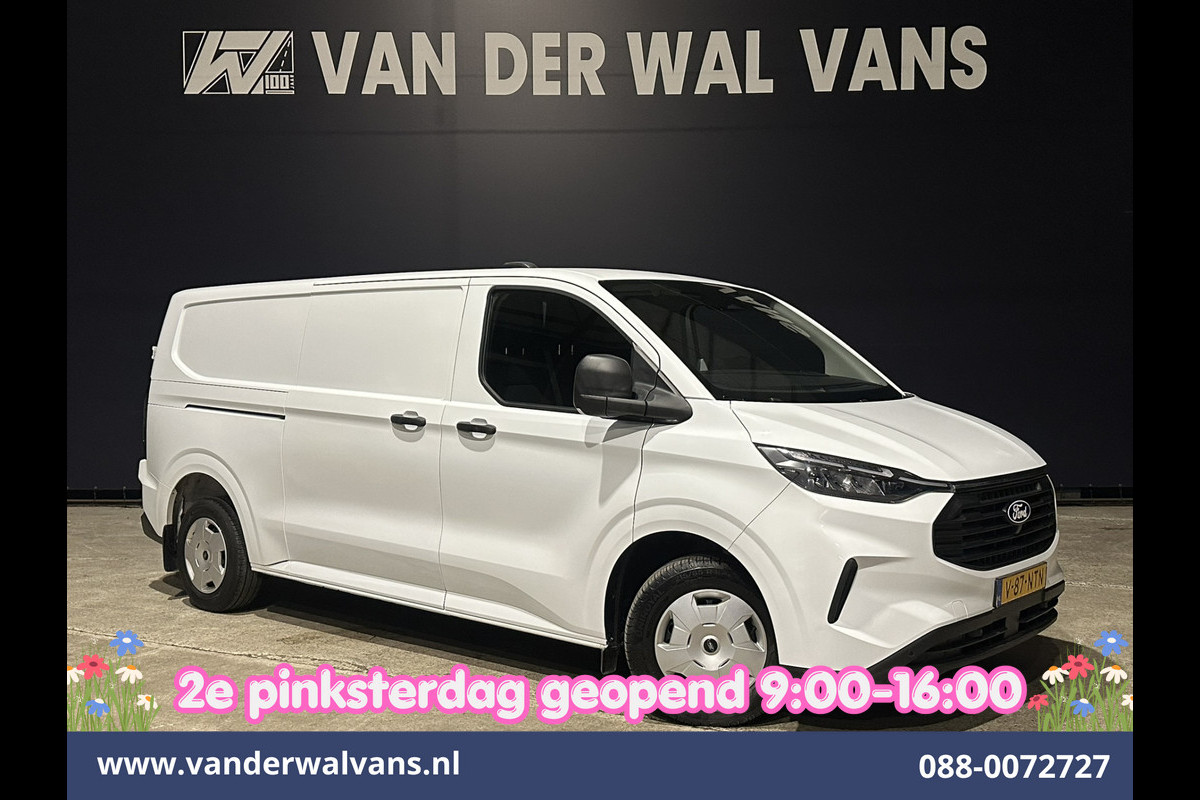 Ford Transit Custom 2.0 TDCI 136pk L2H1 Euro6 Airco | Camera | Apple Carplay | Cruisecontrol | LED Android Auto, Parkeersensoren, Verwarmde voorruit, Bijrijdersbank, 2800kg trekvermogen