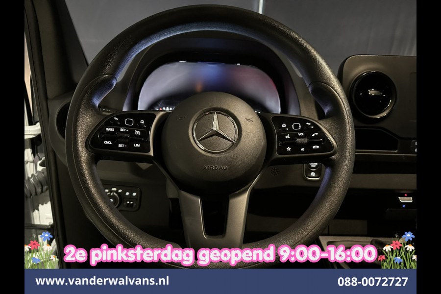 Mercedes-Benz Sprinter 317 CDI 170pk L3H2 Euro6 Airco | 360 graden Camera | Navigatie | Apple Carplay | Cruisecontrol Android Auto, Stoelverwarming, Chauffeursstoel, 270 Graden Achterdeuren, Parkeersensoren, Bijrijdersbank