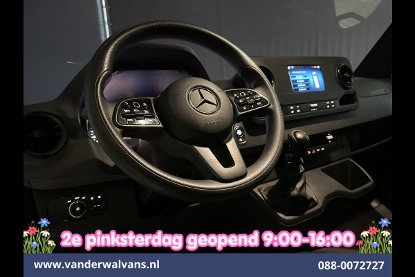 Mercedes-Benz Sprinter 317 CDI 170pk L3H2 Euro6 Airco | 360 graden Camera | Navigatie | Apple Carplay | Cruisecontrol Android Auto, Stoelverwarming, Chauffeursstoel, 270 Graden Achterdeuren, Parkeersensoren, Bijrijdersbank