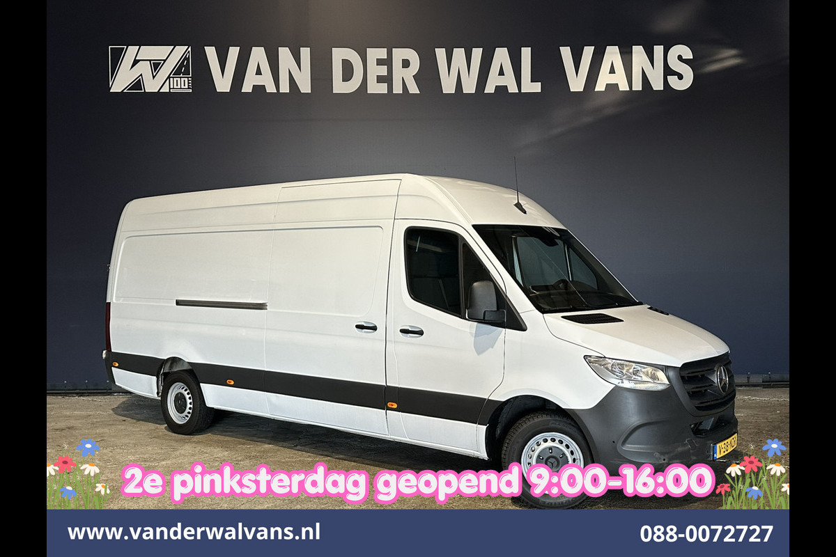 Mercedes-Benz Sprinter 316 CDI 164pk L3H2 Euro6 Airco | 2x Zijdeur | Camera | Apple Carplay | Chauffeursstoel Android Auto, Parkeersensoren, Bijrijdersbank