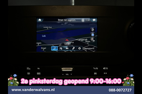 Mercedes-Benz Sprinter 317 CDI 170pk L3H2 Euro6 Airco | 360 graden Camera | Navigatie | Apple Carplay | Cruisecontrol Android Auto, Chauffeursstoel, Stoelverwarming, Parkeersensoren, Bijrijdersbank