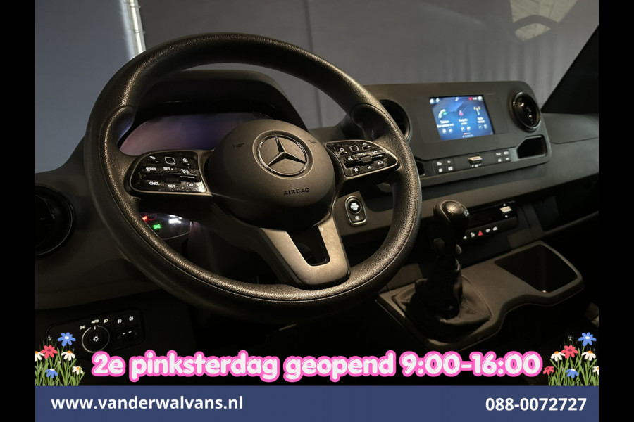 Mercedes-Benz Sprinter 317 CDI 170pk L3H2 Euro6 Airco | 360 graden Camera | Navigatie | Apple Carplay | Cruisecontrol Android Auto, Chauffeursstoel, Stoelverwarming, Parkeersensoren, Bijrijdersbank