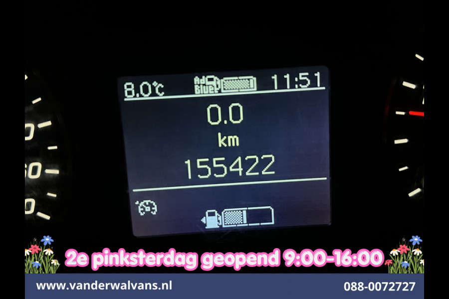 Mercedes-Benz Sprinter 317 CDI 170pk L3H2 Euro6 Airco | 360 graden Camera | Navigatie | Apple Carplay | Cruisecontrol Android Auto, Chauffeursstoel, Stoelverwarming, Parkeersensoren, Bijrijdersbank