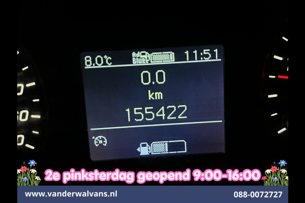 Mercedes-Benz Sprinter 317 CDI 170pk L3H2 Euro6 Airco | 360 graden Camera | Navigatie | Apple Carplay | Cruisecontrol Android Auto, Chauffeursstoel, Stoelverwarming, Parkeersensoren, Bijrijdersbank