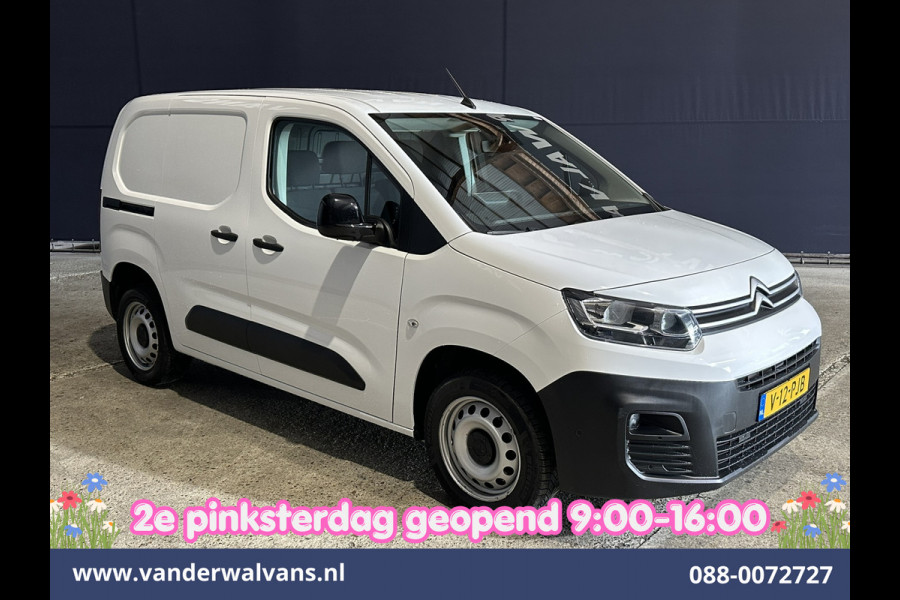 Citroën Berlingo 1.2 PureTech 130pk Automaat Benzine L1H1 Euro6 Airco | 3-Zits | Apple Carplay | Cruisecontrol Android Auto, Parkeersensoren, bijrijdersbank