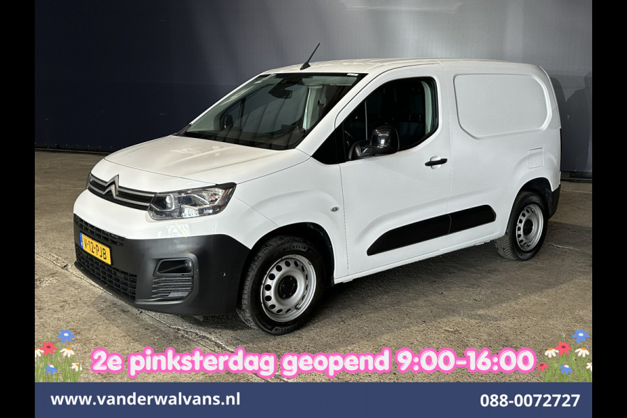 Citroën Berlingo 1.2 PureTech 130pk Automaat Benzine L1H1 Euro6 Airco | 3-Zits | Apple Carplay | Cruisecontrol Android Auto, Parkeersensoren, bijrijdersbank