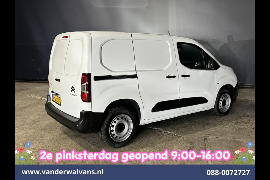 Citroën Berlingo 1.2 PureTech 130pk Automaat Benzine L1H1 Euro6 Airco | 3-Zits | Apple Carplay | Cruisecontrol Android Auto, Parkeersensoren, bijrijdersbank