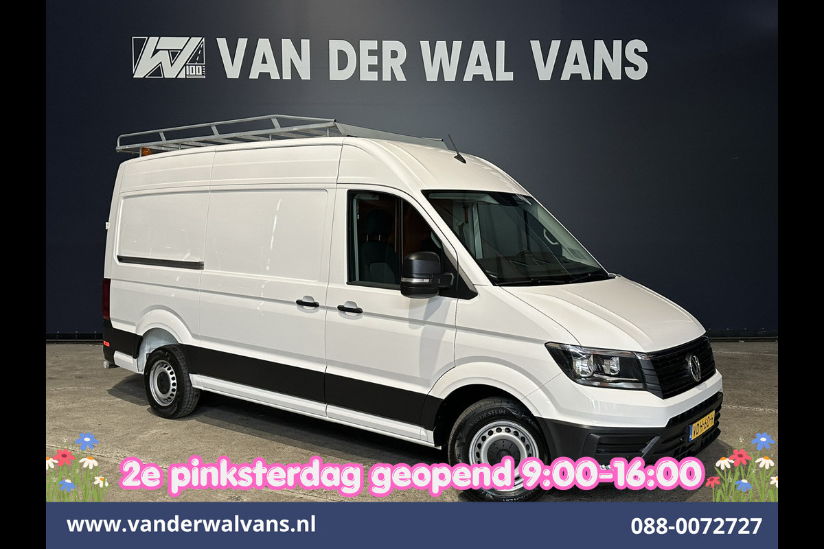Volkswagen Crafter 2.0 TDI 141pk Automaat L3H3 L2H2 Euro6 Airco | Camera | Navigatie | 3000kg Trekhaak | Imperiaal | Apple Carplay Chauffeursstoel, Cruisecontrol, Android Auto, Parkeersensoren