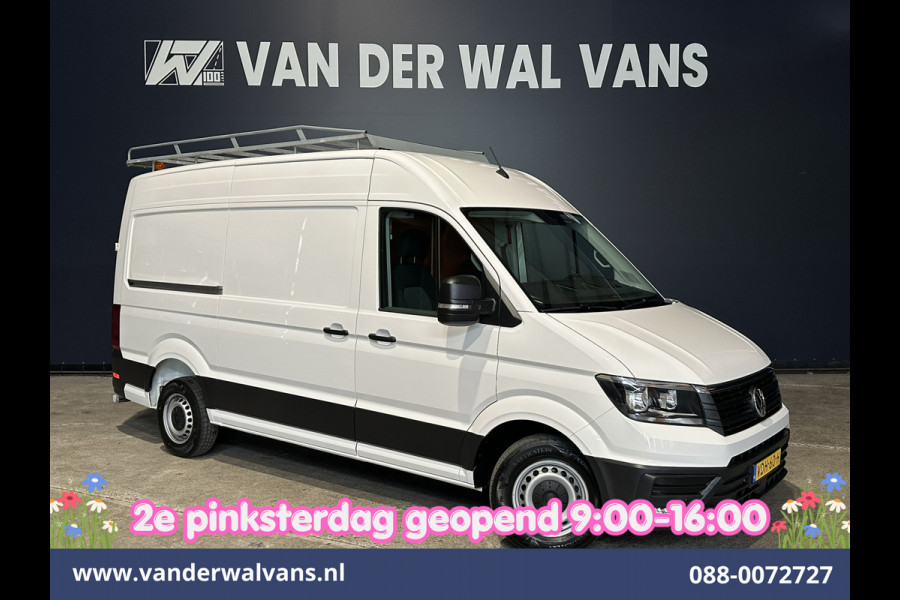 Volkswagen Crafter 2.0 TDI 141pk Automaat L3H3 L2H2 Euro6 Airco | Camera | Navigatie | 3000kg Trekhaak | Imperiaal | Apple Carplay Chauffeursstoel, Cruisecontrol, Android Auto, Parkeersensoren