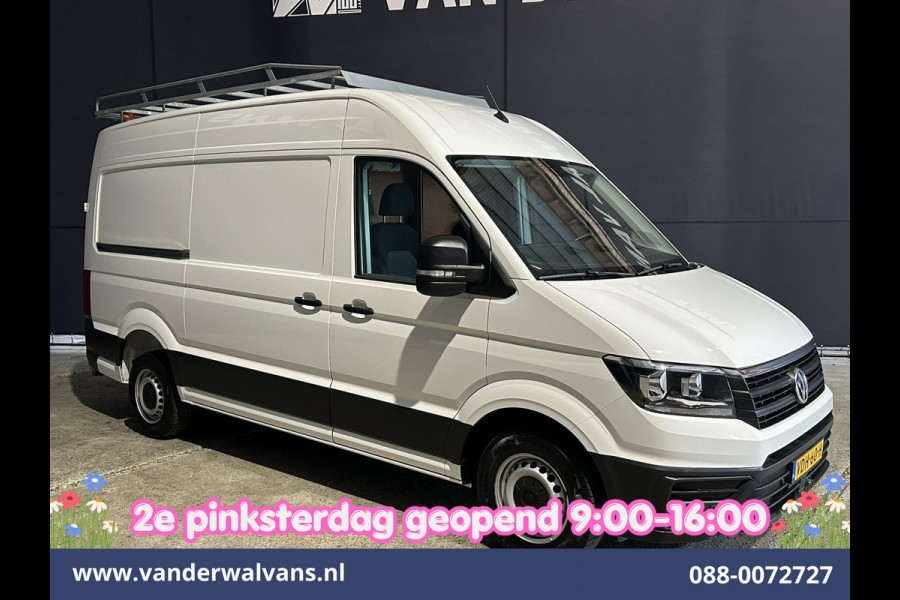 Volkswagen Crafter 2.0 TDI 141pk Automaat L3H3 L2H2 Euro6 Airco | Camera | Navigatie | 3000kg Trekhaak | Imperiaal | Apple Carplay Chauffeursstoel, Cruisecontrol, Android Auto, Parkeersensoren