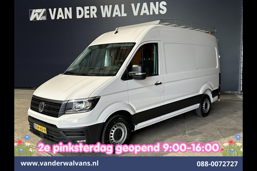Volkswagen Crafter 2.0 TDI 141pk Automaat L3H3 L2H2 Euro6 Airco | Camera | Navigatie | 3000kg Trekhaak | Imperiaal | Apple Carplay Chauffeursstoel, Cruisecontrol, Android Auto, Parkeersensoren