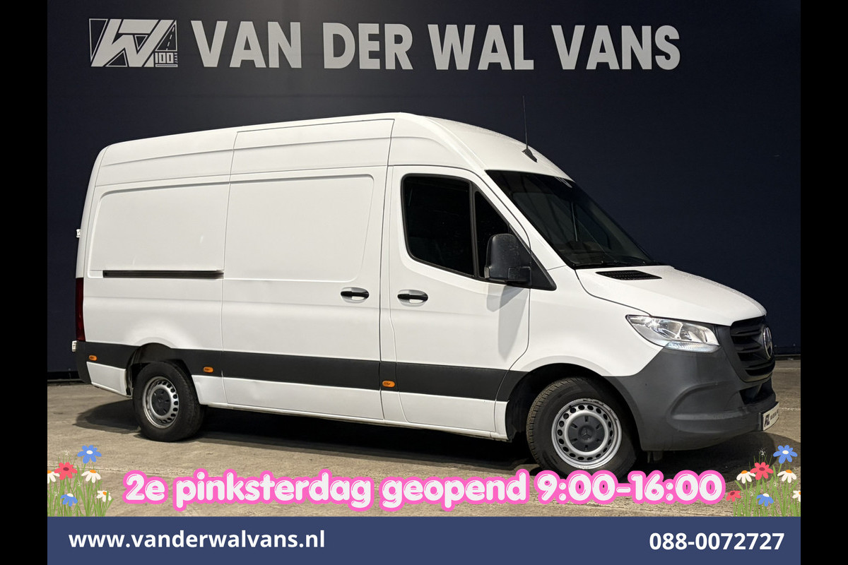 Mercedes-Benz Sprinter 314 CDI 143pk 3500kg Trekhaak L2H2 Euro6 Airco | Camera | Apple Carplay | Cruisecontrol | Android Auto, Stoelverwarming, 270 Graden Achterdeuren, Bijrijdersbank