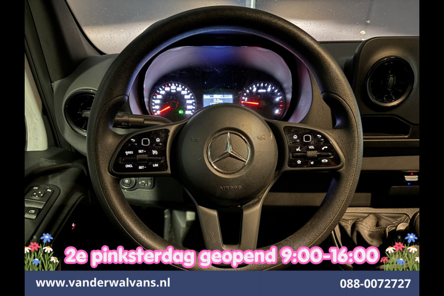 Mercedes-Benz Sprinter 314 CDI 143pk 3500kg Trekhaak L2H2 Euro6 Airco | Camera | Apple Carplay | Cruisecontrol | Android Auto, Stoelverwarming, 270 Graden Achterdeuren, Bijrijdersbank