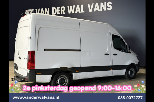 Mercedes-Benz Sprinter 314 CDI 143pk 3500kg Trekhaak L2H2 Euro6 Airco | Camera | Apple Carplay | Cruisecontrol | Android Auto, Stoelverwarming, 270 Graden Achterdeuren, Bijrijdersbank