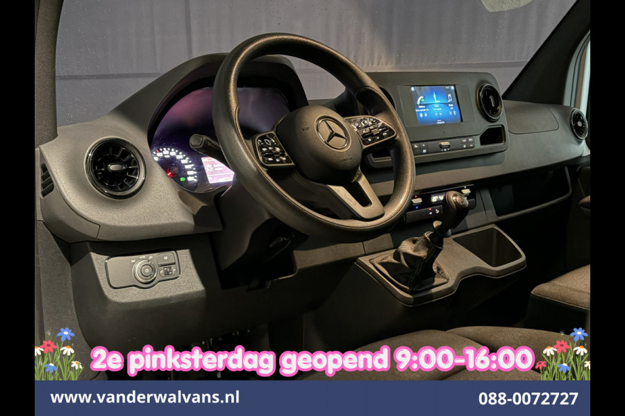 Mercedes-Benz Sprinter 314 CDI 143pk 3500kg Trekhaak L2H2 Euro6 Airco | Camera | Apple Carplay | Cruisecontrol | Android Auto, Stoelverwarming, 270 Graden Achterdeuren, Bijrijdersbank