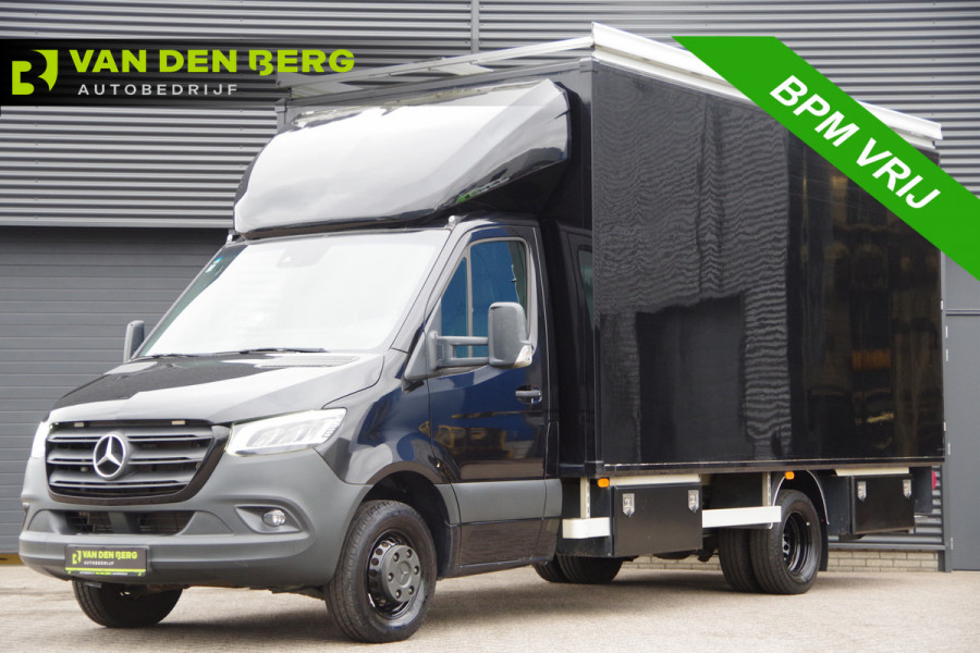 Mercedes-Benz Sprinter 519 3.0 CDI V6 BAKWAGEN, AUT. LED, CAMERA, MBUX10'', GEVEERDE STOEL, LEDER, NAVI, CLIMA, STOELVERWARMING, ZIJDEUR