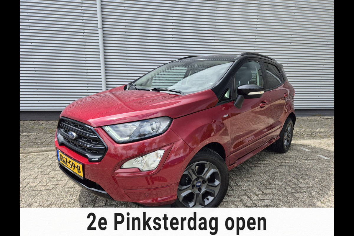 Ford EcoSport 1.0 EcoBoost Titanium,Automaat,Navigatie,stoel-stuur-voorruit verwarming,schuifdak