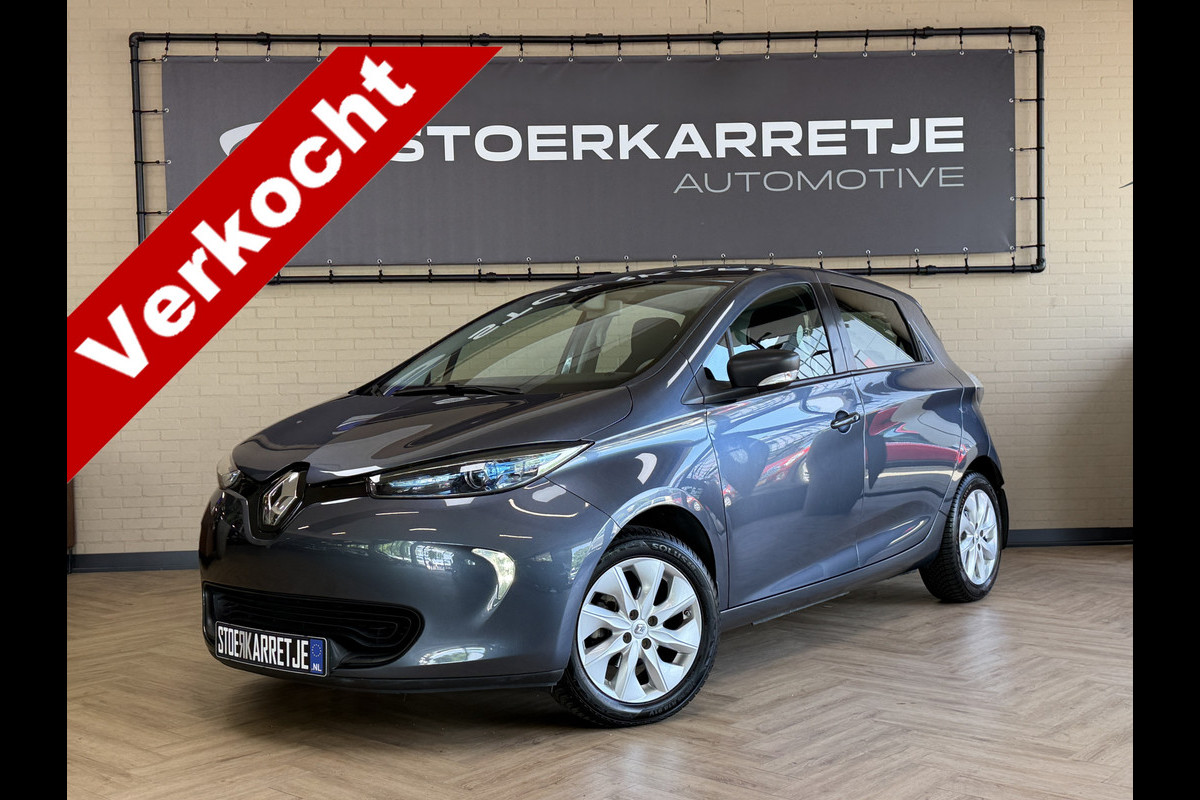 Renault ZOE R90 41 kWh (Huur Accu) Navigatie | Clima | 16" | Cruise control | Bluetooth | Dealer onderhouden!