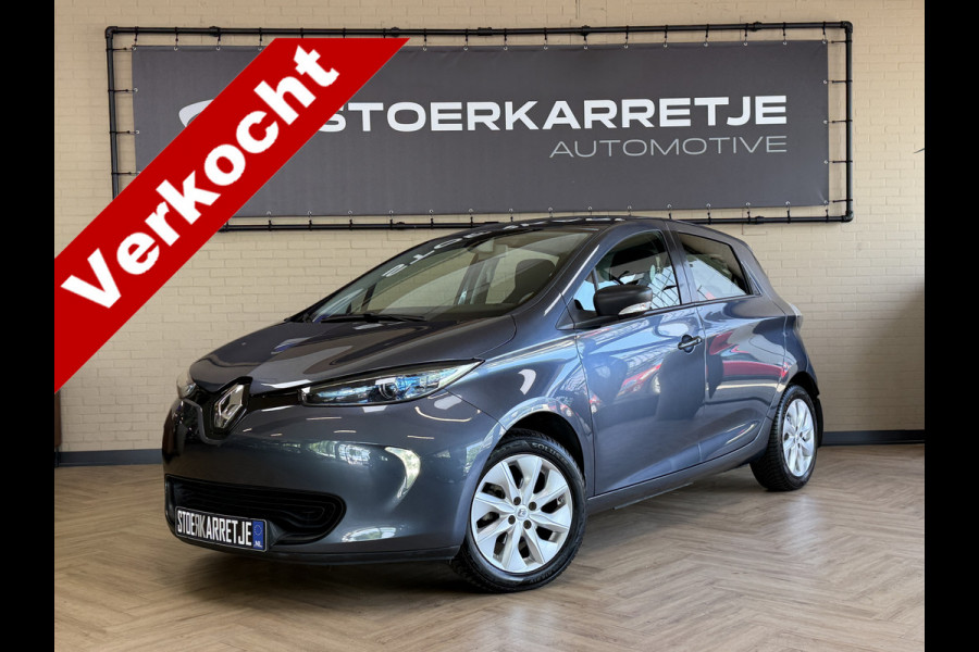 Renault ZOE R90 41 kWh (Huur Accu) Navigatie | Clima | 16" | Cruise control | Bluetooth | Dealer onderhouden!