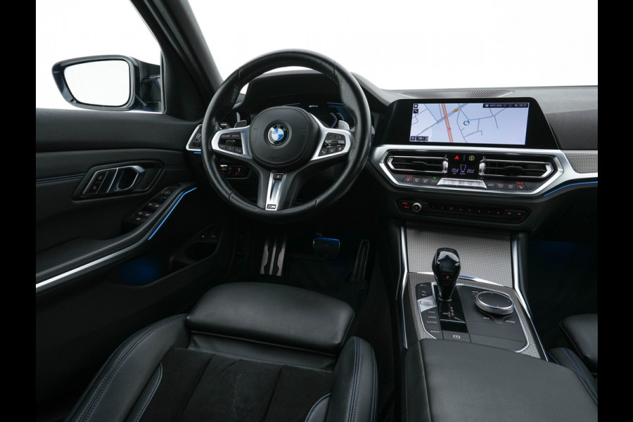 BMW 3 Serie Touring 330e M-Sportpack High Executive (Plug-in) Aut. *LEATHER-MICROFIBRE | FULL-LED | DIGI-COCKPIT | HEATED-SPORTSEATS | CAMERA | CARPLAY | SHIFTPADDLES | NAVI-FULLMAP | PRIVACY-GLASS | ECC | PDC | CRUISE | TOWBAR | 18''ALU*