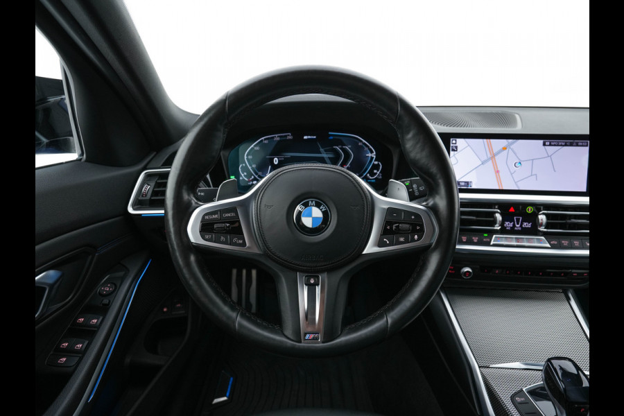 BMW 3 Serie Touring 330e M-Sportpack High Executive (Plug-in) Aut. *LEATHER-MICROFIBRE | FULL-LED | DIGI-COCKPIT | HEATED-SPORTSEATS | CAMERA | CARPLAY | SHIFTPADDLES | NAVI-FULLMAP | PRIVACY-GLASS | ECC | PDC | CRUISE | TOWBAR | 18''ALU*