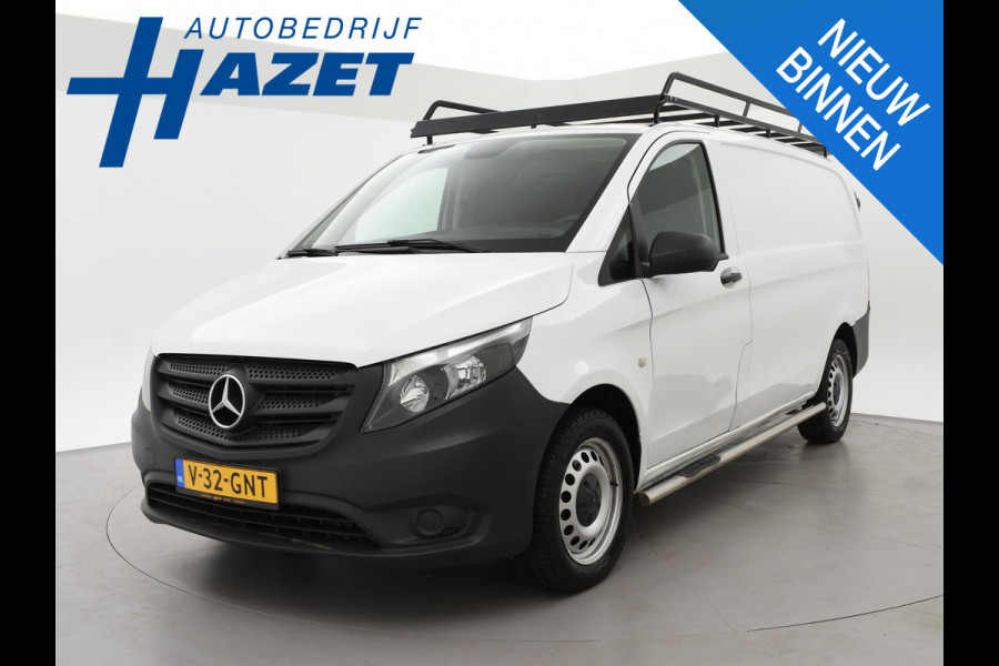 Mercedes-Benz eVito eVito LANG 41 kWh + STOELVERW. | APPLE CARPLAY | IMPERIAAL | DAB | 3-ZITS