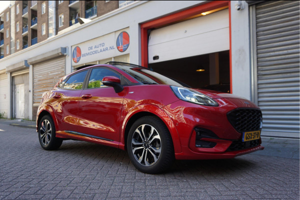 Ford Puma 1.0 EcoBoost Hybrid ST-Line X | PANO | LEER | Adaptive + Lane + BLIS | B&O | Stuur + Stoelverwarming | 3/2026 dealerbeurt gehad