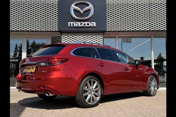 Mazda 6 Sportbreak 2.0 SkyActiv-G 165 Exclusive-Line | MEMORY STOELEN | STOEL VENTILATIE | 360 CAMERA |