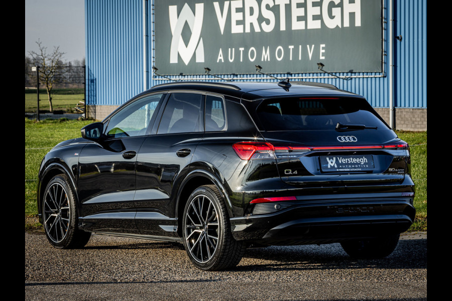 Audi Q4 e-tron 50 Quattro Launch S Competition 77 kWh | Adaptieve Cruise Control | Eerste eigenaar | SoH 91%