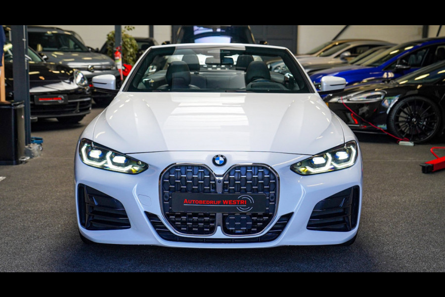 BMW 4 Serie Cabrio M440i xDrive High Executive | Laser LED | Driving Assistant Professional | Luxe Leder | Stoelkoeling | HuD