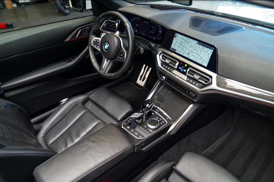 BMW 4 Serie Cabrio M440i xDrive High Executive | Laser LED | Driving Assistant Professional | Luxe Leder | Stoelkoeling | HuD