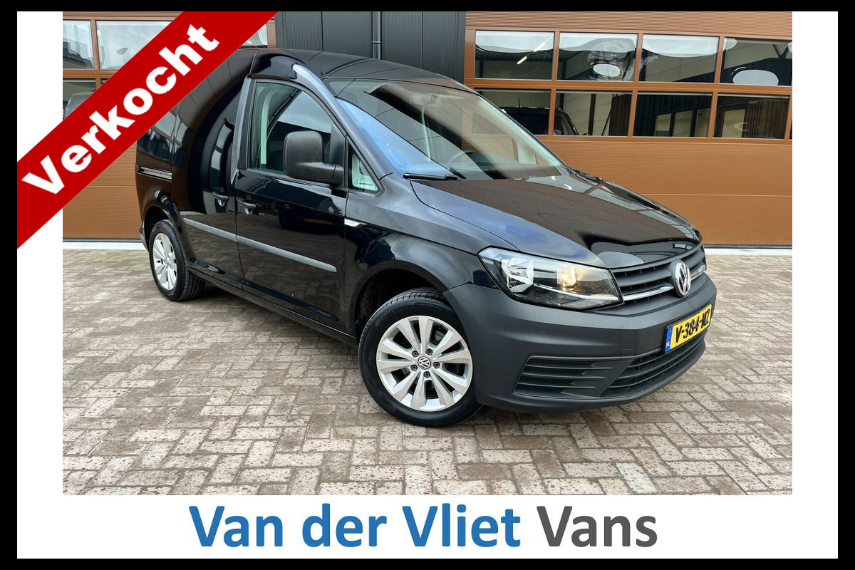 Volkswagen Caddy 2.0 TDI E6 BMT Trendline BPM Vrij! Lease €168 p/m, Airco, Navi, Carplay/Android auto, Cruisecontrole, Trekhaak