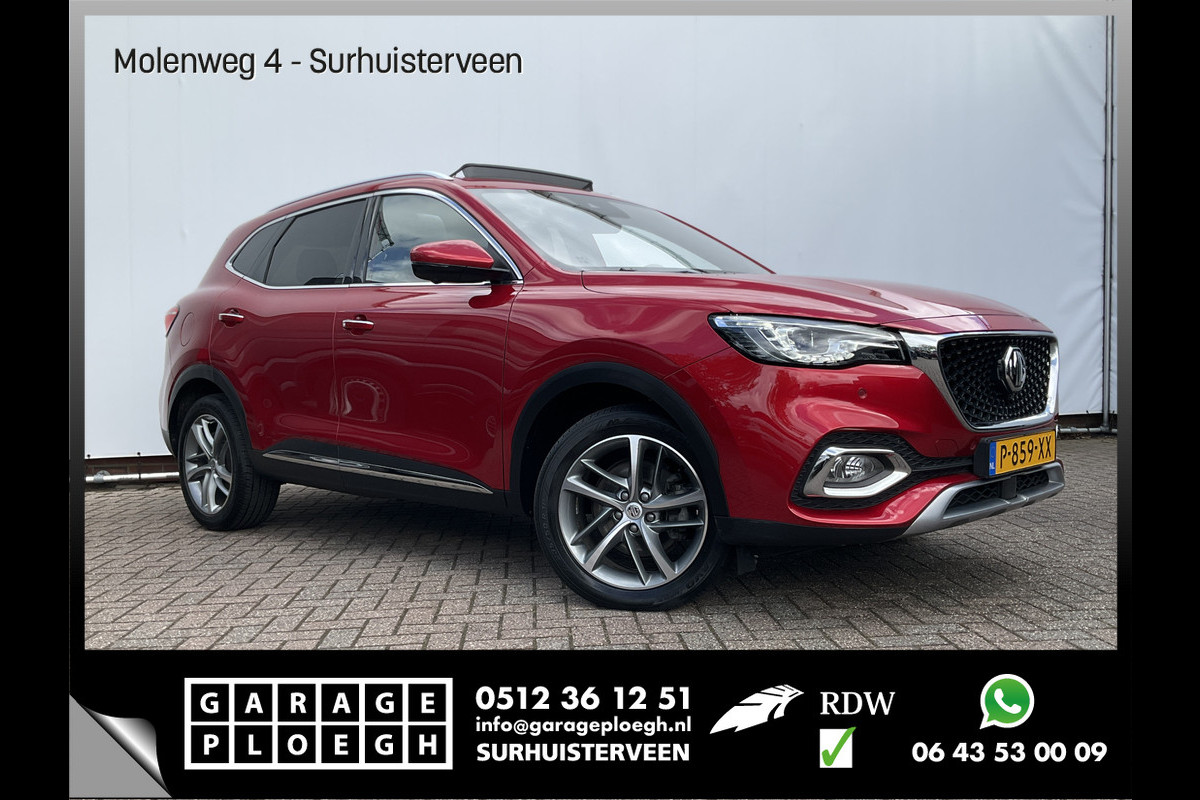 MG EHS 1.5 TGDI Luxury PHEV Pano Leer Memory 360cam Trekhaak Adap.Cruise Keyless Carplay VOL!