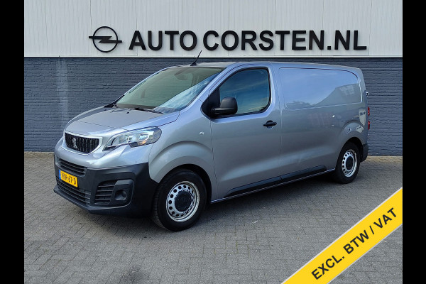 Peugeot Expert 1.5HDI 100 3-Persoons Trekhaak Navi Euro 6 Airco Apple Carplay Android Auto Cruise Control Bluetooth Pdc Premium Betonplex Vloer Wandbetimmering Schuifdeur 1.800KG Trekgewicht