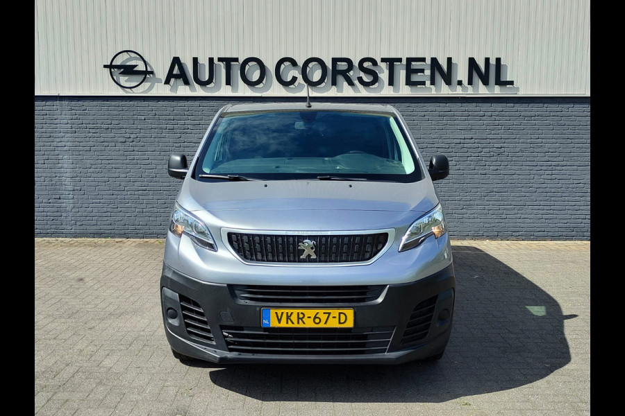 Peugeot Expert 1.5HDI 100 3-Persoons Trekhaak Navi Euro 6 Airco Apple Carplay Android Auto Cruise Control Bluetooth Pdc Premium Betonplex Vloer Wandbetimmering Schuifdeur 1.800KG Trekgewicht