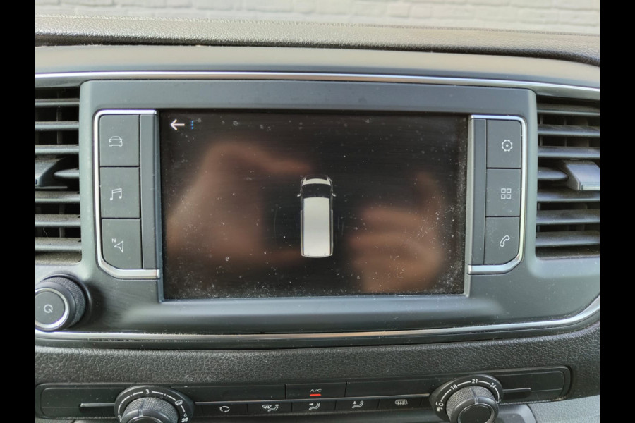 Peugeot Expert 1.5HDI 100 3-Persoons Trekhaak Navi Euro 6 Airco Apple Carplay Android Auto Cruise Control Bluetooth Pdc Premium Betonplex Vloer Wandbetimmering Schuifdeur 1.800KG Trekgewicht