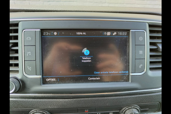 Peugeot Expert 1.5HDI 100 3-Persoons Trekhaak Navi Euro 6 Airco Apple Carplay Android Auto Cruise Control Bluetooth Pdc Premium Betonplex Vloer Wandbetimmering Schuifdeur 1.800KG Trekgewicht