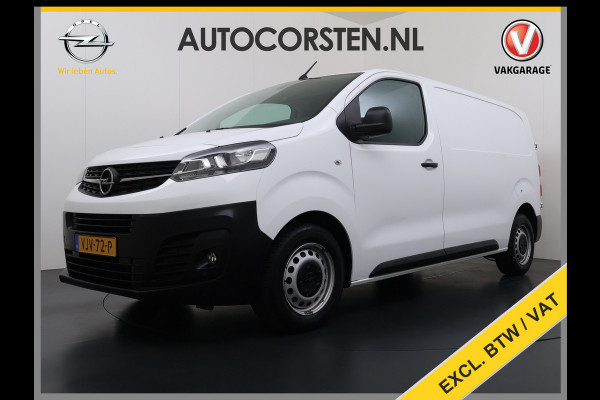 Opel Vivaro 1.5 CDTI L2H1 3-Persoons Airco Cruise Control Dodehoek Bluetooth Pdc Edition Betonplex vloer Kasteninbouw Schuifdeur Regen+Lichtsensor Euro 6 1e Eigenaar
