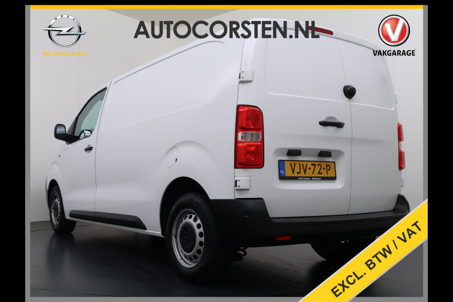 Opel Vivaro 1.5 CDTI L2H1 3-Persoons Airco Cruise Control Dodehoek Bluetooth Pdc Edition Betonplex vloer Kasteninbouw Schuifdeur Regen+Lichtsensor Euro 6 1e Eigenaar