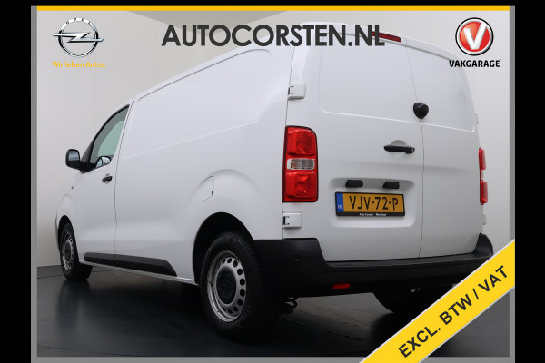 Opel Vivaro 1.5 CDTI L2H1 3-Persoons Airco Cruise Control Dodehoek Bluetooth Pdc Edition Betonplex vloer Kasteninbouw Schuifdeur Regen+Lichtsensor Euro 6 1e Eigenaar