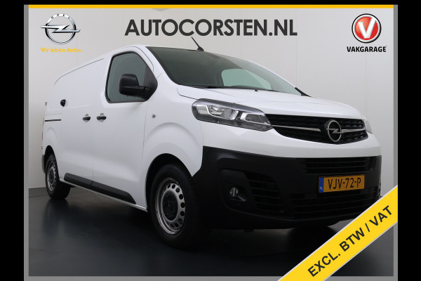Opel Vivaro 1.5 CDTI L2H1 3-Persoons Airco Cruise Control Dodehoek Bluetooth Pdc Edition Betonplex vloer Kasteninbouw Schuifdeur Regen+Lichtsensor Euro 6 1e Eigenaar