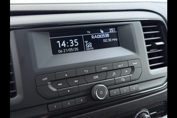 Opel Vivaro 1.5 CDTI L2H1 3-Persoons Airco Cruise Control Dodehoek Bluetooth Pdc Edition Betonplex vloer Kasteninbouw Schuifdeur Regen+Lichtsensor Euro 6 1e Eigenaar