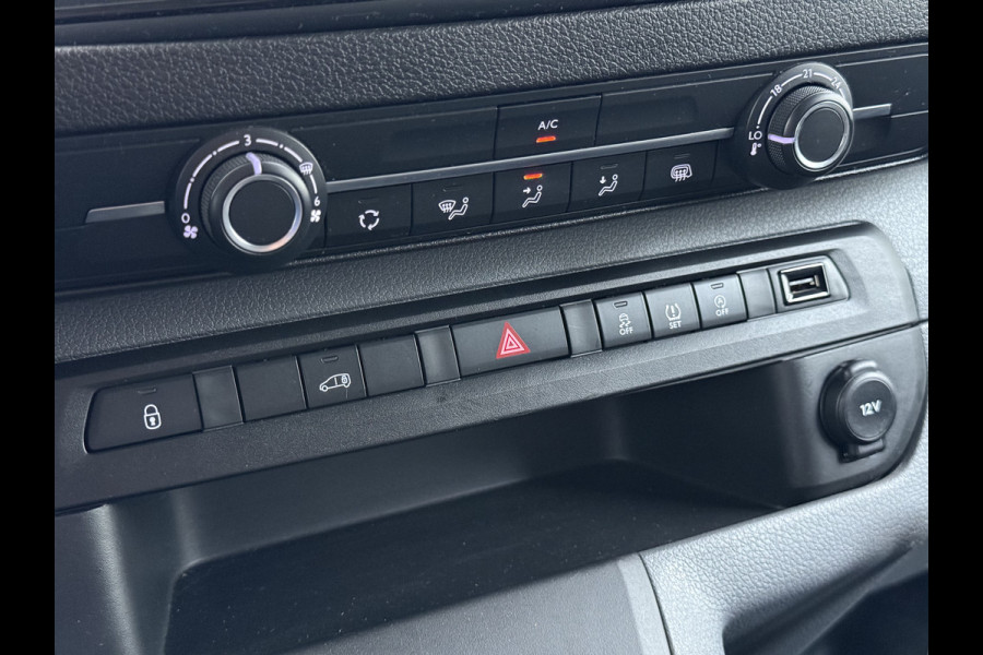 Opel Vivaro 1.5 CDTI L2H1 3-Persoons Airco Cruise Control Dodehoek Bluetooth Pdc Edition Betonplex vloer Kasteninbouw Schuifdeur Regen+Lichtsensor Euro 6 1e Eigenaar