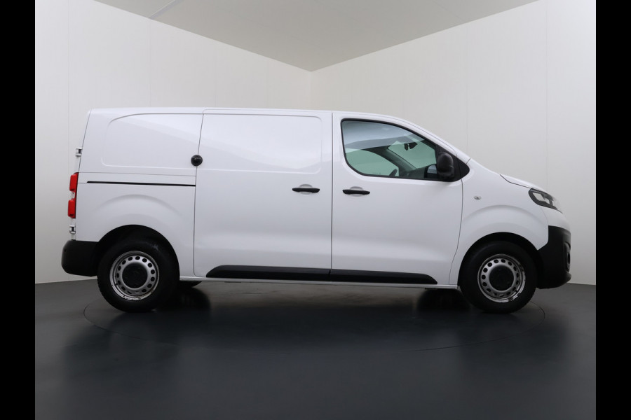 Opel Vivaro 1.5 CDTI L2H1 3-Persoons Airco Cruise Control Dodehoek Bluetooth Pdc Edition Betonplex vloer Kasteninbouw Schuifdeur Regen+Lichtsensor Euro 6 1e Eigenaar