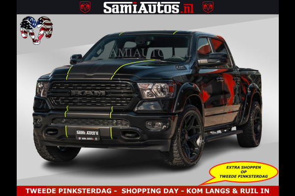 Dodge Ram SPORT | 5.7 V8 4x4 HEMI | PANORAMA DAK | GROOTSCHERM 12 INCH | LPG | Diamond Black Pearl | CREW CAB | DUBBELE CABINE | 5 PERSOONS | DC | VOORRAAD NR 2554 - 6048