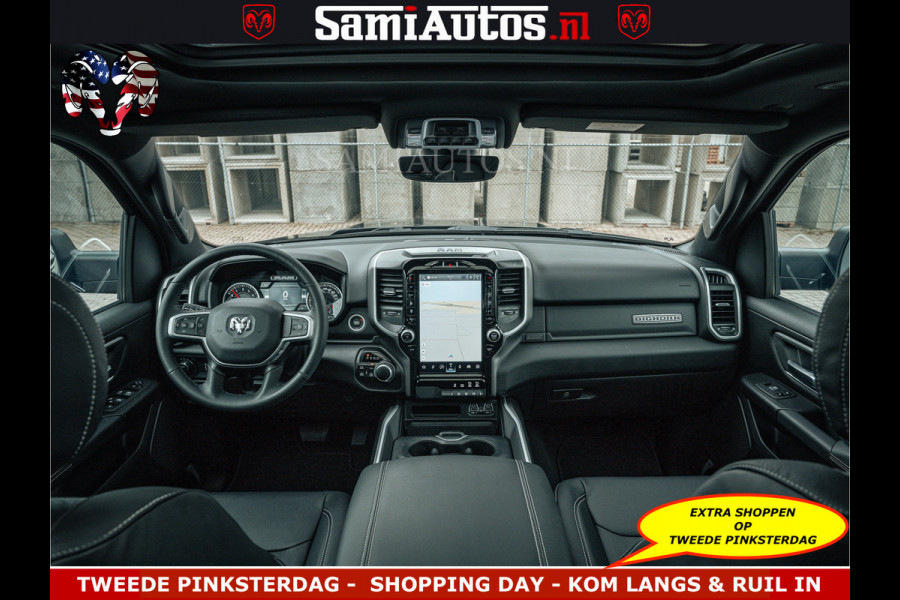 Dodge Ram SPORT | 5.7 V8 4x4 HEMI | PANORAMA DAK | GROOTSCHERM 12 INCH | LPG | Diamond Black Pearl | CREW CAB | DUBBELE CABINE | 5 PERSOONS | DC | VOORRAAD NR 2554 - 6048